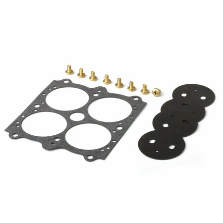HOLLEY 11116 Diameter 0093 Hole Size Steel With 4 Plates and 8 Screws 26-95